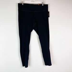 Champion NWT Women's Black Everyday Cotton Blend Stretch Dou Dry Legging XXL